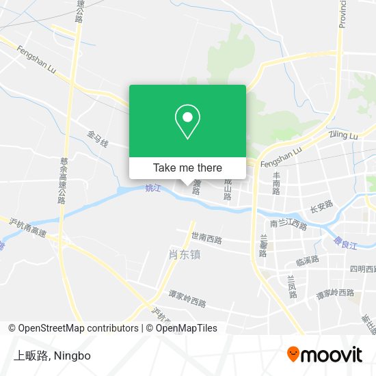 上畈路 map