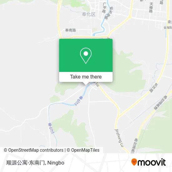 顺源公寓-东南门 map