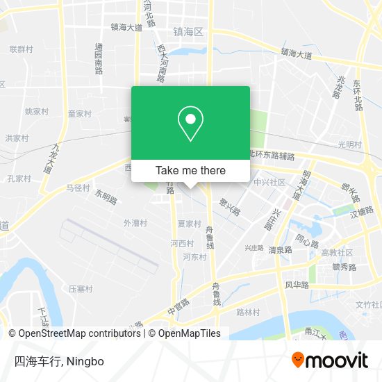 四海车行 map