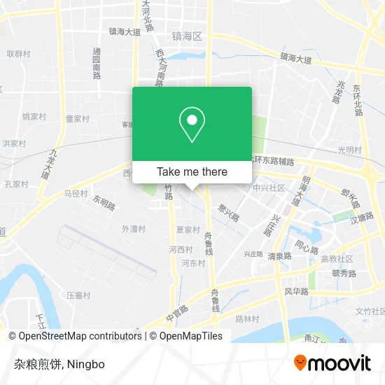 杂粮煎饼 map
