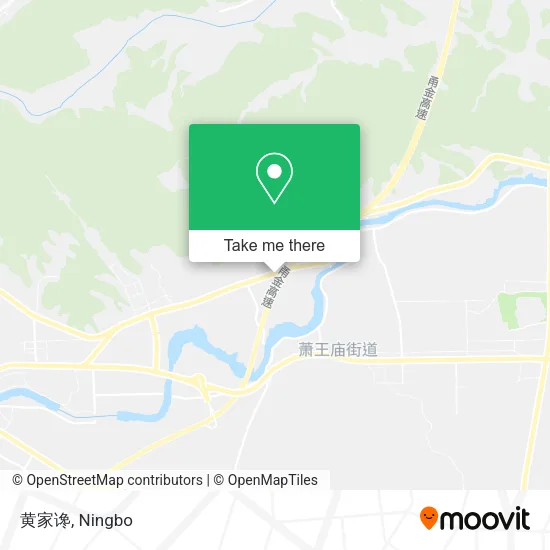 黄家谗 map