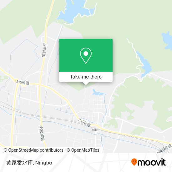 黄家岙水库 map