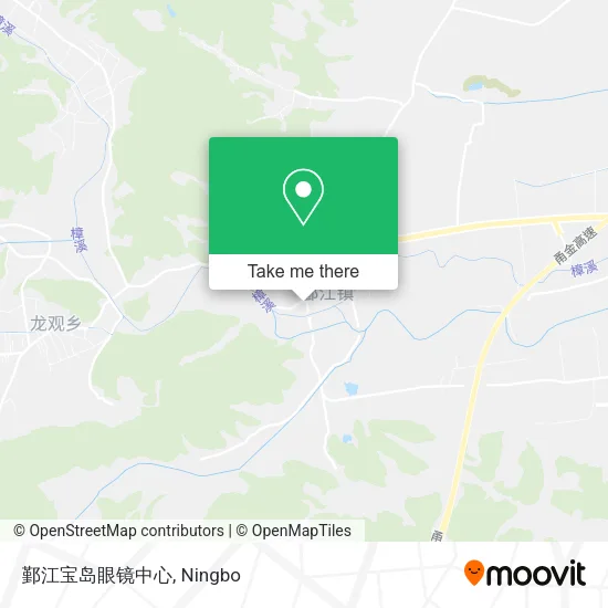 鄞江宝岛眼镜中心 map
