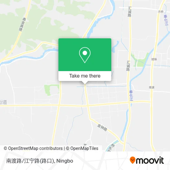 南渡路/江宁路(路口) map