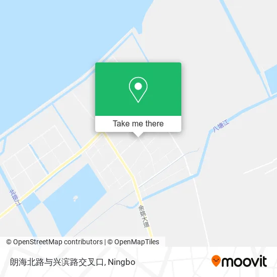朗海北路与兴滨路交叉口 map