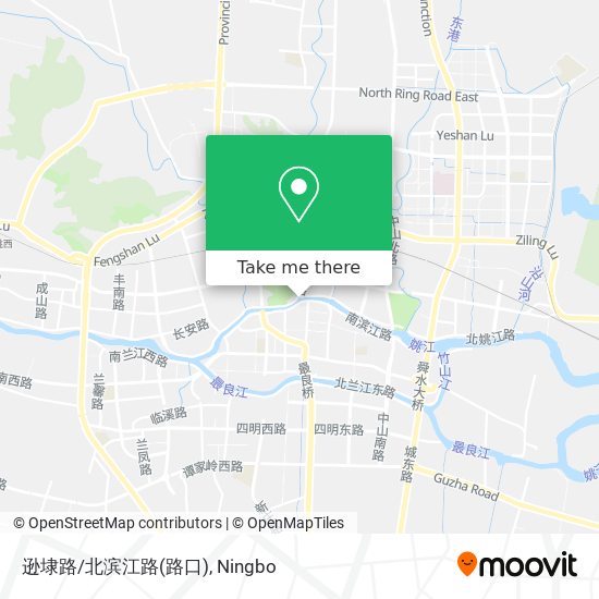逊埭路/北滨江路(路口) map
