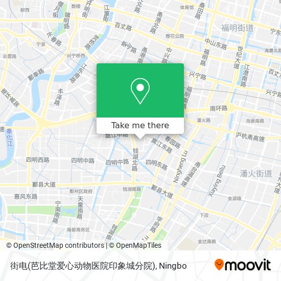街电(芭比堂爱心动物医院印象城分院) map