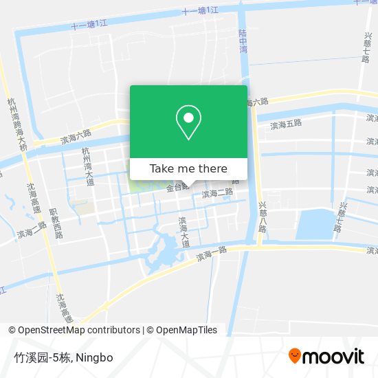 竹溪园-5栋 map