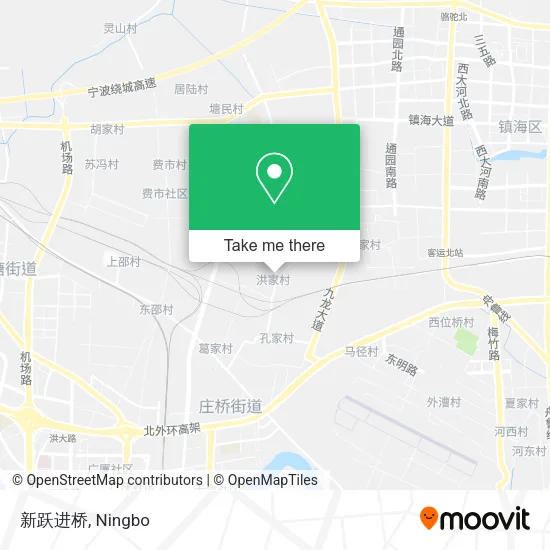 新跃进桥 map