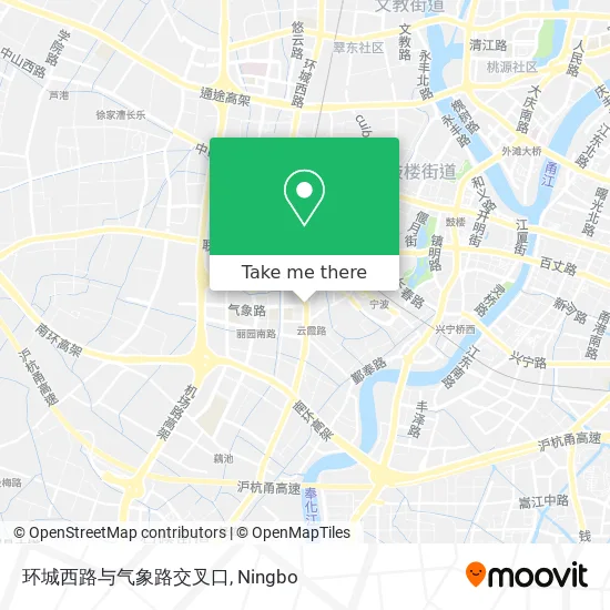 环城西路与气象路交叉口 map