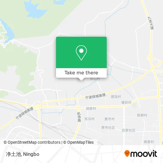 净土池 map