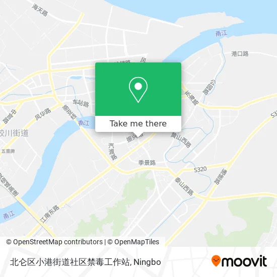北仑区小港街道社区禁毒工作站 map
