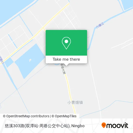 慈溪303路(双潭站-周巷公交中心站) map