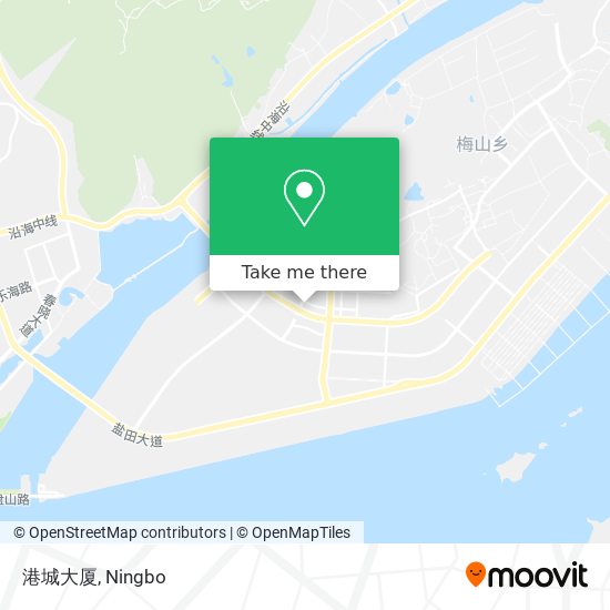 港城大厦 map