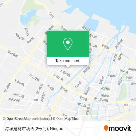 港城建材市场西(2号门) map
