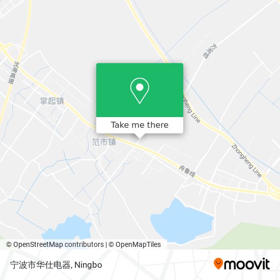 宁波市华仕电器 map