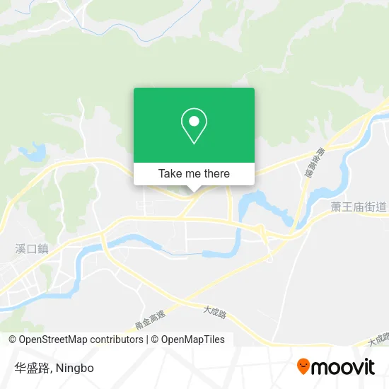华盛路 map