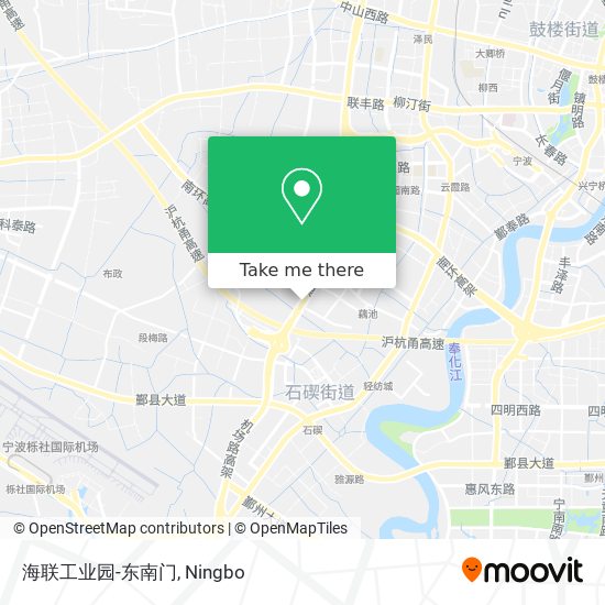 海联工业园-东南门 map
