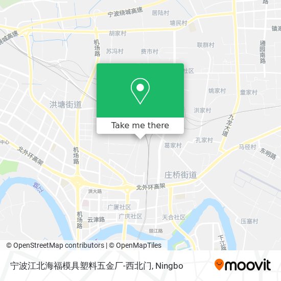 宁波江北海福模具塑料五金厂-西北门 map