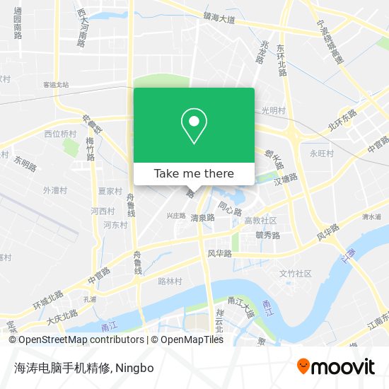 海涛电脑手机精修 map