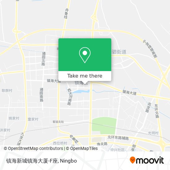 镇海新城镇海大厦-F座 map