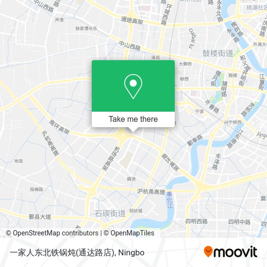 一家人东北铁锅炖(通达路店) map