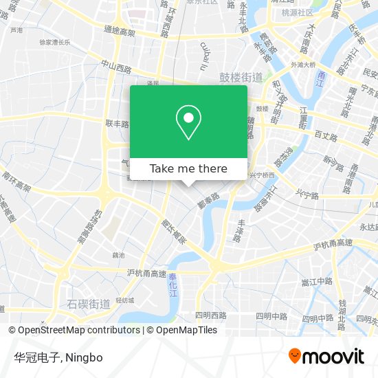 华冠电子 map