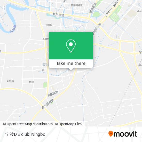 宁波D.E club map