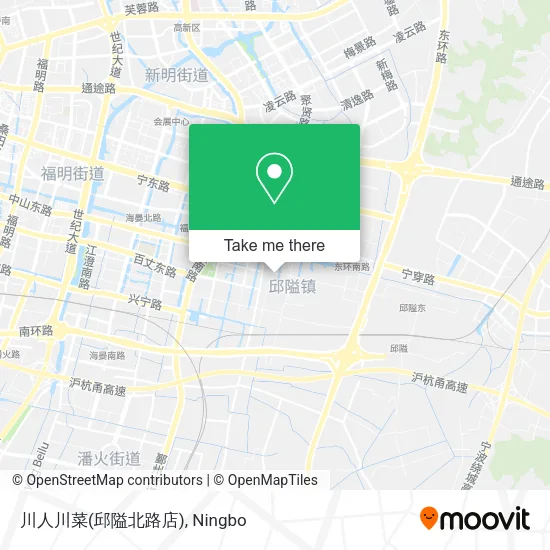 川人川菜(邱隘北路店) map