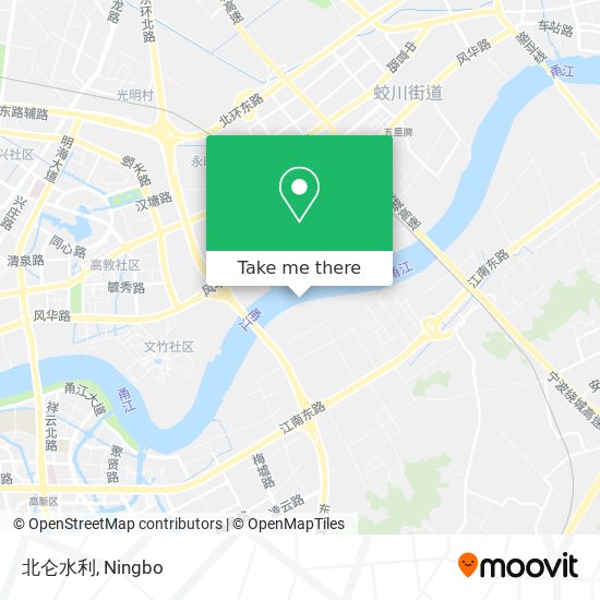 北仑水利 map