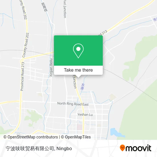 宁波吱吱贸易有限公司 map