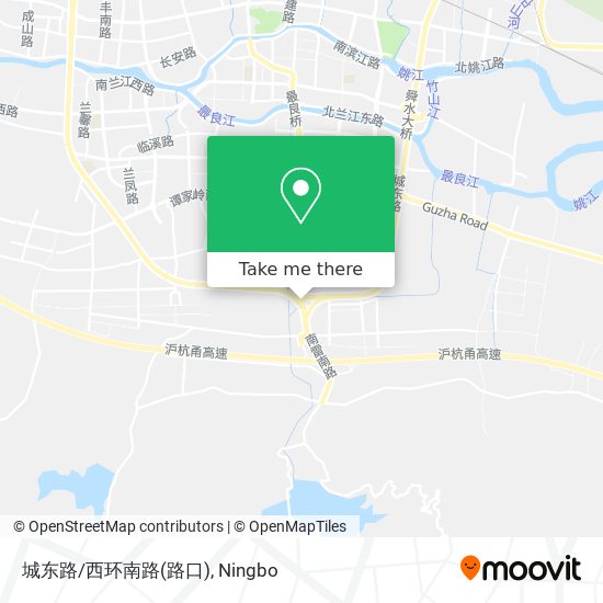 城东路/西环南路(路口) map