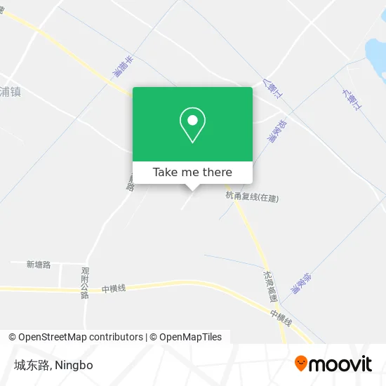 城东路 map