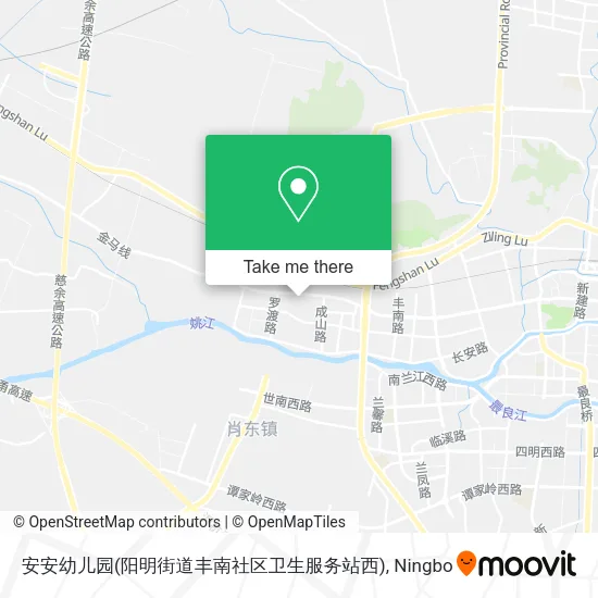 安安幼儿园(阳明街道丰南社区卫生服务站西) map