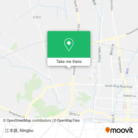 江丰路 map