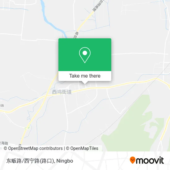 东畈路/西宁路(路口) map