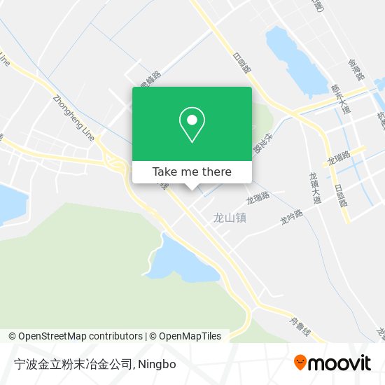 宁波金立粉末冶金公司 map