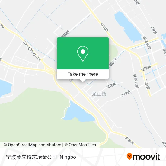 宁波金立粉末冶金公司 map