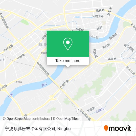 宁波顺驰粉末冶金有限公司 map