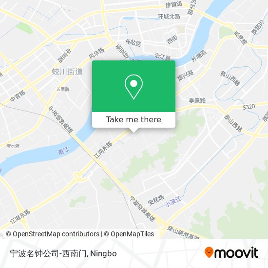 宁波名钟公司-西南门 map