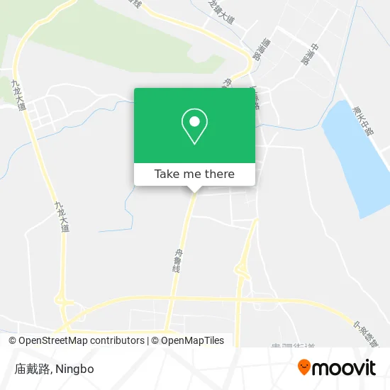庙戴路 map