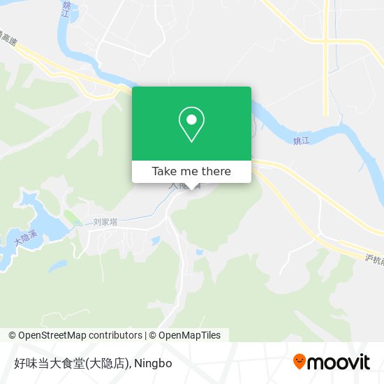 好味当大食堂(大隐店) map