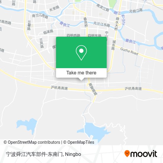 宁波舜江汽车部件-东南门 map