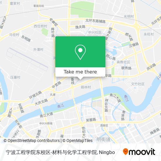 宁波工程学院东校区-材料与化学工程学院 map