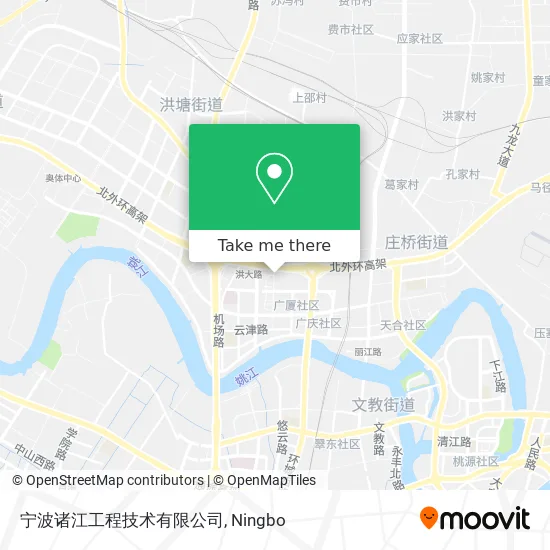 宁波诸江工程技术有限公司 map