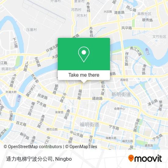 通力电梯宁波分公司 map