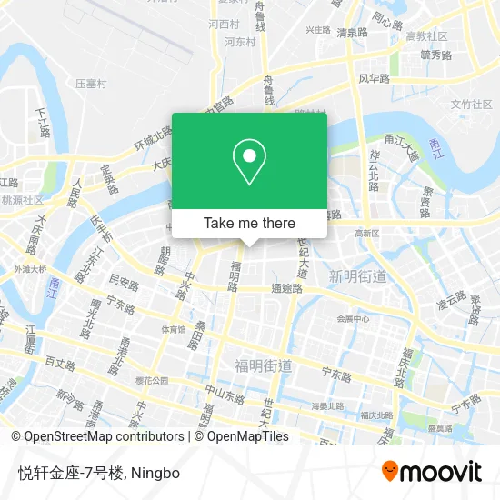 悦轩金座-7号楼 map