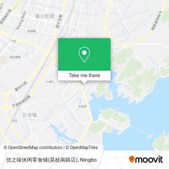 优之味休闲零食铺(莫枝南路店) map