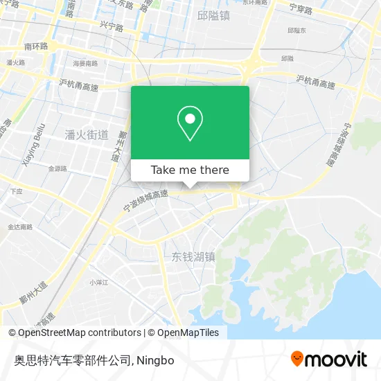 奥思特汽车零部件公司 map