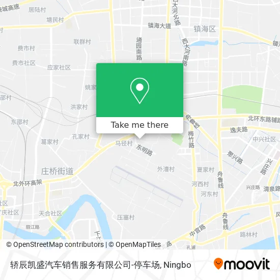 轿辰凯盛汽车销售服务有限公司-停车场 map